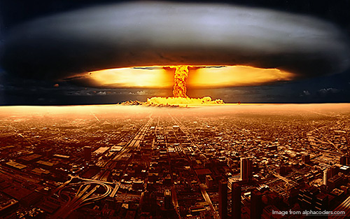 Online storage nuclear explosion